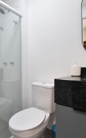 Apartamento à venda com 19m², 1 quarto e sem vagaBanheiro do Studio