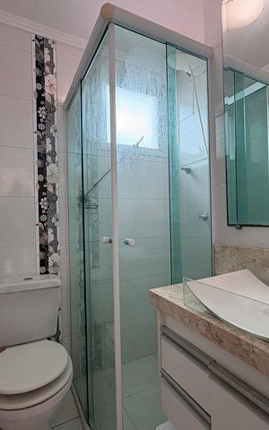 Apartamento para alugar com 50m², 2 quartos e 1 vaga Apartamento para alugar com 50m², 2 quartos e 1 vagaBanheiro