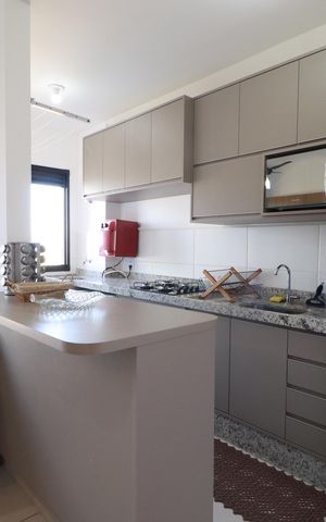 Apartamento para alugar com 50m², 2 quartos e 1 vagaCozinha 