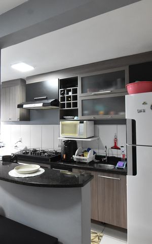 Apartamento para alugar com 59m², 2 quartos e 1 vagaCozinha