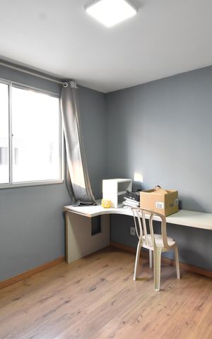 Apartamento para alugar com 59m², 2 quartos e 1 vagaQuarto 1