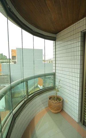 Apartamento para alugar com 104m², 3 quartos e 2 vagasSuíte - Varanda 