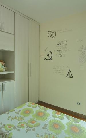 Apartamento para alugar com 104m², 3 quartos e 2 vagasQuarto 2 