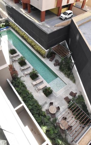 Studio para alugar com 32m², 1 quarto e sem vagaSacada do Studio