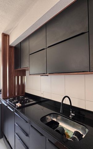 Apartamento à venda com 41m², 2 quartos e 1 vaga Apartamento à venda com 41m², 2 quartos e 1 vagaCozinha e Área de Serviço