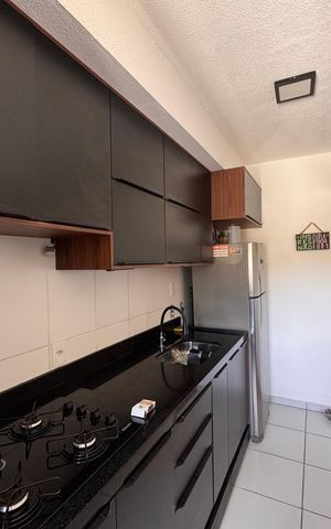 Apartamento à venda com 41m², 2 quartos e 1 vaga Apartamento à venda com 41m², 2 quartos e 1 vagaCozinha e Área de Serviço