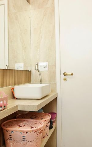 Apartamento à venda com 58m², 2 quartos e 1 vagaBanheiro Social