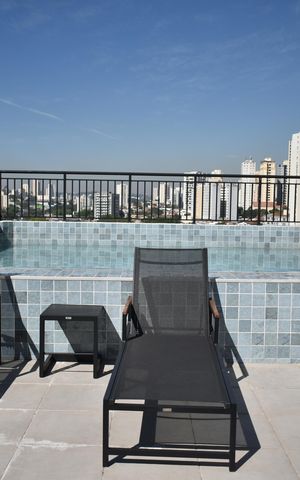 Studio para alugar com 25m², 0 quarto e sem vagaÁrea comum - Piscina