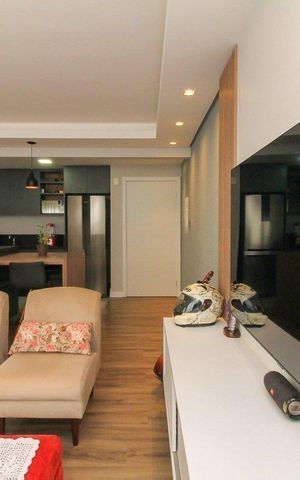 Apartamento para alugar com 80m², 2 quartos e 1 vagaSala