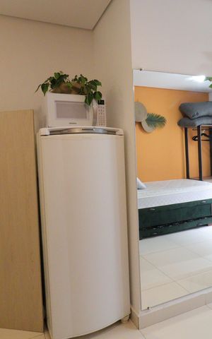 Apartamento para alugar com 27m², 1 quarto e sem vagaCozinha