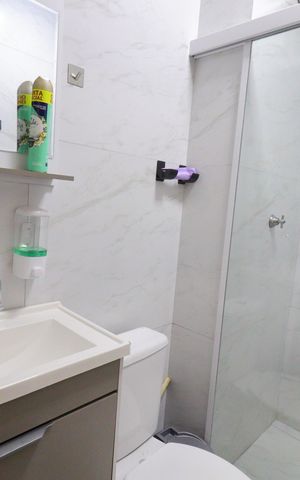 Apartamento para alugar com 27m², 1 quarto e sem vagaBanheiro