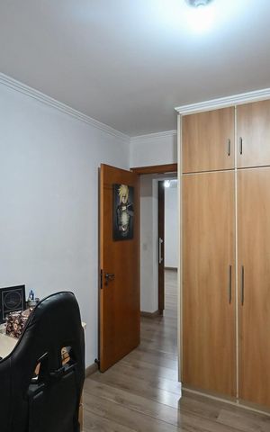 Apartamento à venda com 111m², 3 quartos e 2 vagasQuarto 2