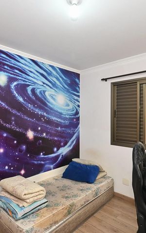 Apartamento à venda com 111m², 3 quartos e 2 vagasQuarto 2