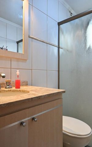 Apartamento à venda com 111m², 3 quartos e 2 vagasBanheiro
