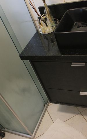 Apartamento à venda com 64m², 1 quarto e 1 vagaBanheiro social
