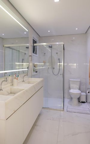 Casa para alugar com 175m², 3 quartos e 2 vagas Casa para alugar com 175m², 3 quartos e 2 vagasBanheiro