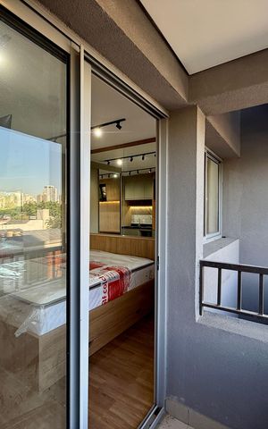 Studio à venda com 24m², 1 quarto e sem vaga Studio à venda com 24m², 1 quarto e sem vagaSacada