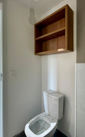 Studio à venda com 24m², 1 quarto e sem vaga Studio à venda com 24m², 1 quarto e sem vagaBanheiro