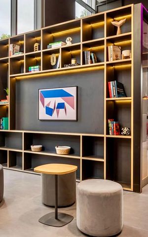 Studio à venda com 24m², 1 quarto e sem vaga Studio à venda com 24m², 1 quarto e sem vagaHall Social Bloco