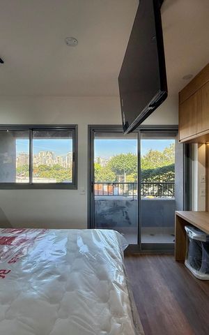 Studio à venda com 24m², 1 quarto e sem vaga Studio à venda com 24m², 1 quarto e sem vagaQuarto
