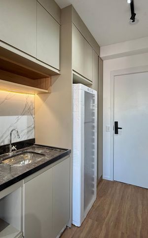 Studio à venda com 24m², 1 quarto e sem vaga Studio à venda com 24m², 1 quarto e sem vagaCozinha