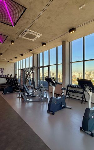 Studio à venda com 24m², 1 quarto e sem vaga Studio à venda com 24m², 1 quarto e sem vagaAcademia