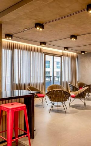 Studio à venda com 24m², 1 quarto e sem vaga Studio à venda com 24m², 1 quarto e sem vagaSalão de Festas