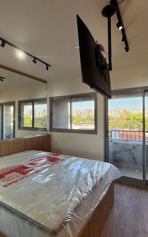 Studio à venda com 24m², 1 quarto e sem vaga Studio à venda com 24m², 1 quarto e sem vagaQuarto