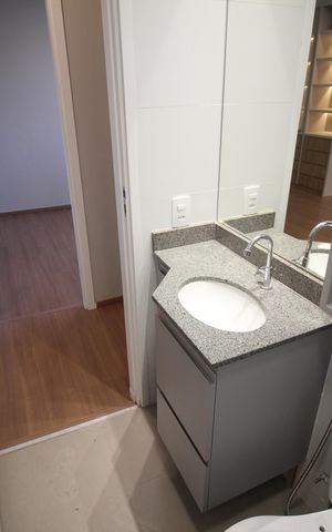 Apartamento para alugar com 57m², 2 quartos e 1 vagaBanheiro