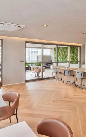 Apartamento para alugar com 132m², 3 quartos e 2 vagasÁrea comum - Salão de festas