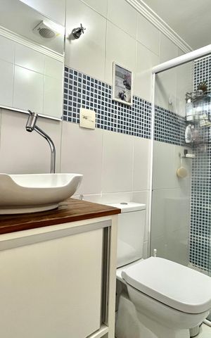 Apartamento à venda com 58m², 2 quartos e 1 vaga Apartamento à venda com 58m², 2 quartos e 1 vagaBanheiro