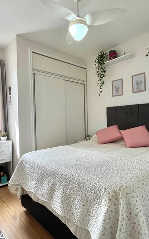 Apartamento à venda com 58m², 2 quartos e 1 vaga Apartamento à venda com 58m², 2 quartos e 1 vagaQuarto 1