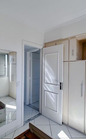 Apartamento para alugar com 64m², 3 quartos e 2 vagasQuarto 3 - Suíte