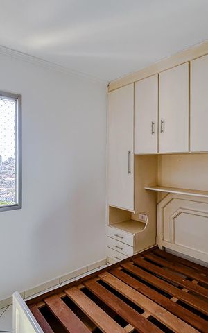 Apartamento para alugar com 64m², 3 quartos e 2 vagasQuarto 3 - Suíte