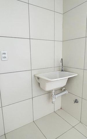 Apartamento para alugar com 35m², 2 quartos e sem vaga Apartamento para alugar com 35m², 2 quartos e sem vagaCozinha e Área de Serviço