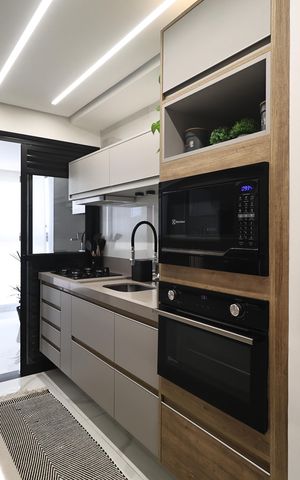 Apartamento à venda com 132m², 3 quartos e 2 vagas Apartamento à venda com 132m², 3 quartos e 2 vagasCozinha