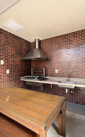 Apartamento à venda com 132m², 3 quartos e 2 vagas Apartamento à venda com 132m², 3 quartos e 2 vagasÁrea comum - Churrasqueira