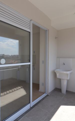 Apartamento à venda com 35m², 2 quartos e sem vagaVaranda
