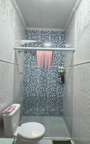 Casa de condomínio à venda com 132m², 2 quartos e 2 vagas Casa de condomínio à venda com 132m², 2 quartos e 2 vagasBanheiro