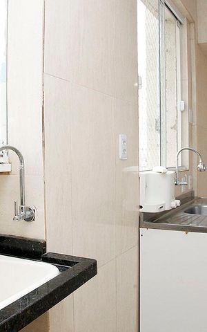 Apartamento para alugar com 70m², 2 quartos e sem vagaCozinha + Área de Serviço