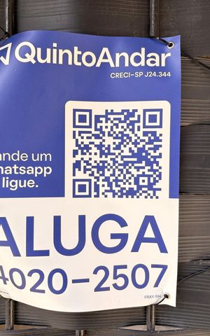 Casa para alugar com 60m², 2 quartos e 1 vagaFachada + plaquinha FRAY-594