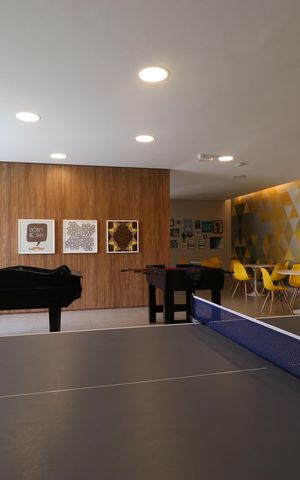 Apartamento à venda com 69m², 2 quartos e 1 vagaSalão de jogos 