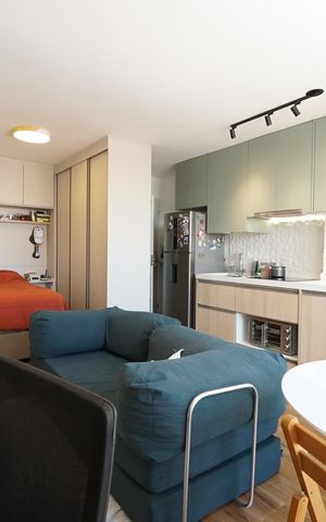 Studio para alugar com 31m², 1 quarto e sem vagaStudio