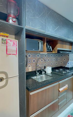 Apartamento à venda com 37m², 2 quartos e 1 vaga Apartamento à venda com 37m², 2 quartos e 1 vagaCozinha