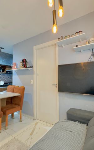 Apartamento à venda com 37m², 2 quartos e 1 vaga Apartamento à venda com 37m², 2 quartos e 1 vagaSala