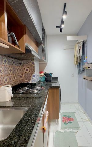 Apartamento à venda com 37m², 2 quartos e 1 vaga Apartamento à venda com 37m², 2 quartos e 1 vagaCozinha