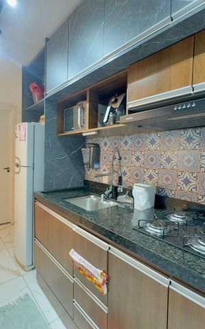 Apartamento à venda com 37m², 2 quartos e 1 vaga Apartamento à venda com 37m², 2 quartos e 1 vagaCozinha