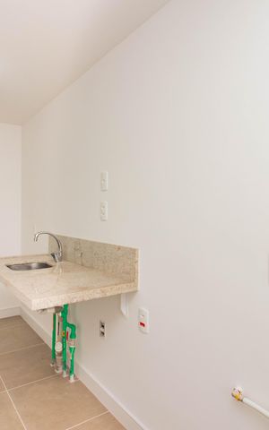 Apartamento para alugar com 59m², 2 quartos e 1 vaga Apartamento para alugar com 59m², 2 quartos e 1 vagaCozinha e Área de Serviço