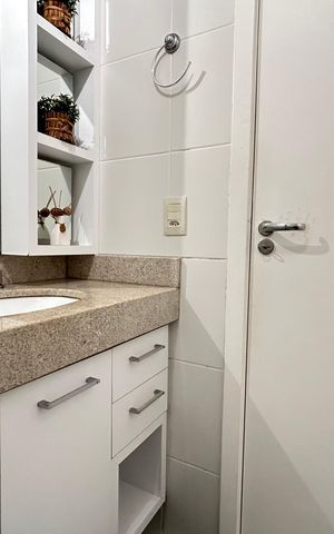 Apartamento para alugar com 69m², 2 quartos e 1 vaga Apartamento para alugar com 69m², 2 quartos e 1 vagaBanheiro
