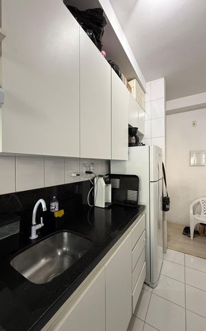 Apartamento à venda com 37m², 1 quarto e 1 vaga